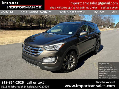 2014 Hyundai Santa Fe Sport for sale at Import Performance Sales in Raleigh NC