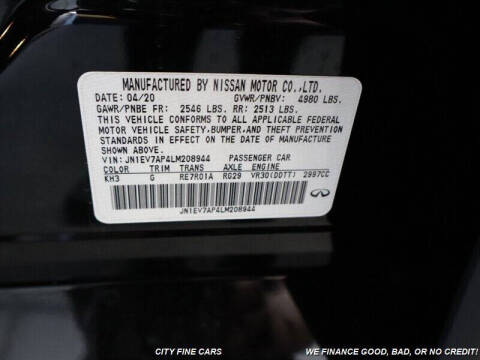 2020 Infiniti Q50 3.0T Pure