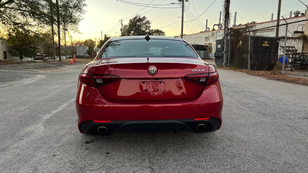 2017 Alfa Romeo Giulia for sale at East Auto Sales LLC in Raleigh, NC