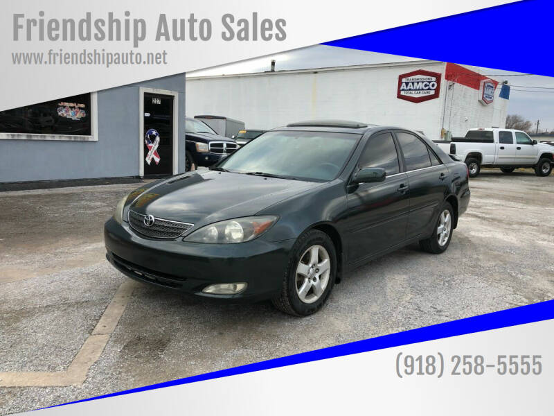 2002 Toyota Camry for sale at Friendship Auto Sales in Broken Arrow OK