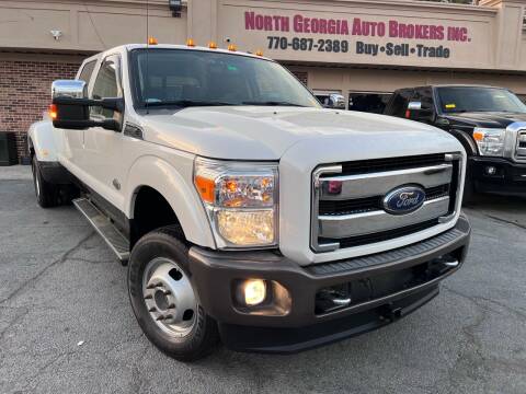 2015 Ford F-350 Super Duty for sale at North Georgia Auto Brokers in Snellville GA