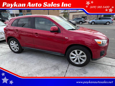2014 Mitsubishi Outlander Sport for sale at Paykan Auto Sales Inc in San Diego CA