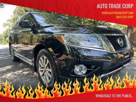 2016 Nissan Pathfinder for sale at AUTO TRADE CORP in Nanuet NY