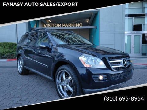 2008 Mercedes-Benz GL-Class for sale at FANASY AUTO SALES/EXPORT in Yorba Linda CA