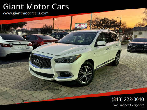 2019 Infiniti QX60 for sale at Giant Motor Cars in Tampa FL
