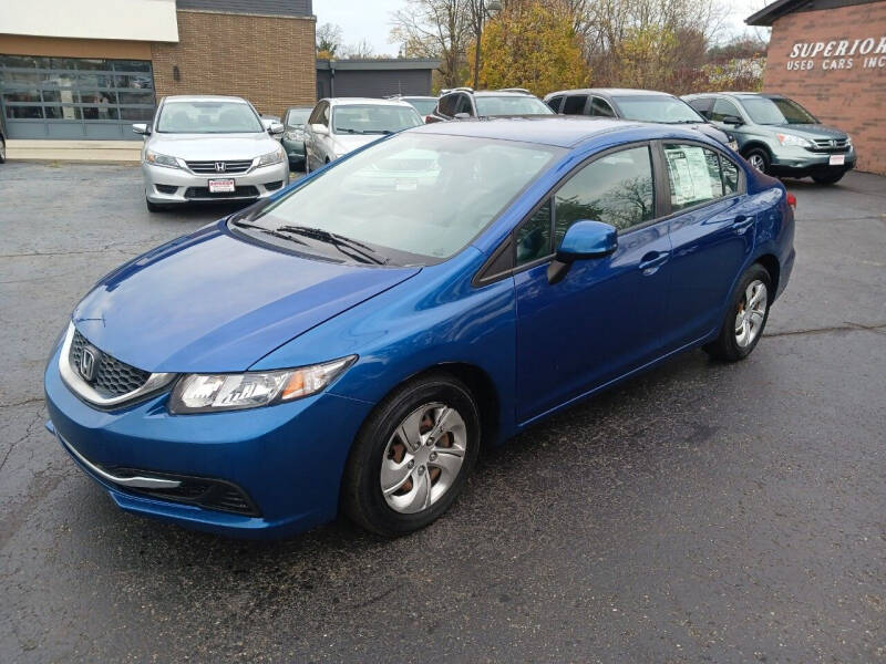 2013 Honda Civic for sale at Superior Used Cars Inc in Cuyahoga Falls OH
