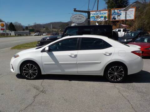 2014 Toyota Corolla for sale at EAST MAIN AUTO SALES in Sylva NC