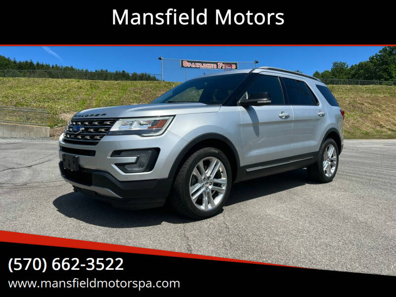 2017 Ford Explorer for sale at Mansfield Motors in Mansfield PA
