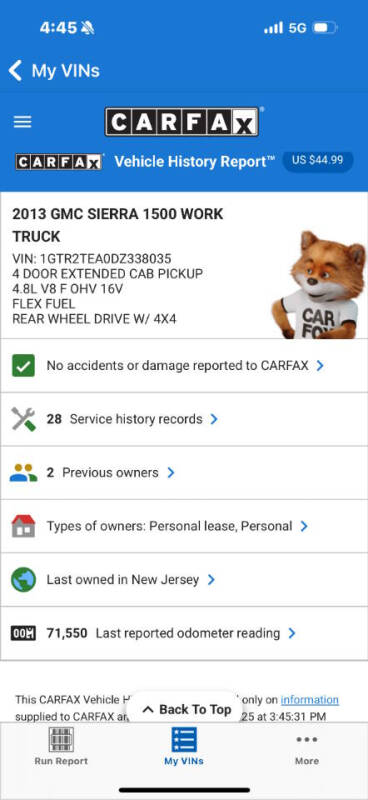 2013 GMC Sierra 1500 Work Truck