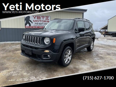 2015 Jeep Renegade for sale at Yeti Motors in Deerbrook WI