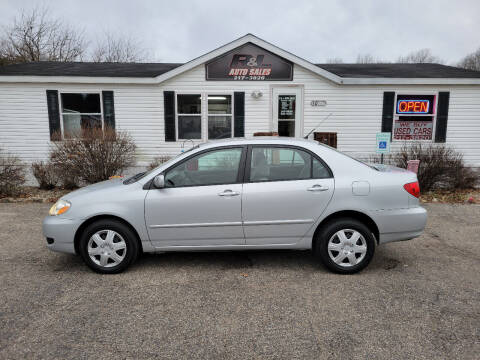 2007 Toyota Corolla for sale at R & L AUTO SALES in Mattawan MI