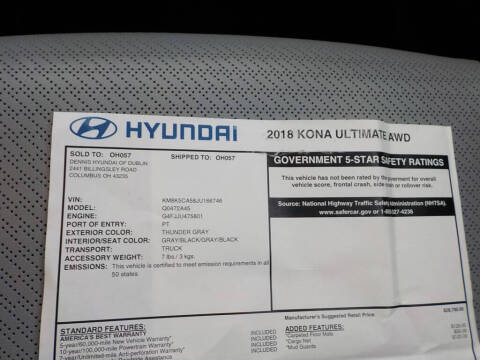 2018 Hyundai Kona
