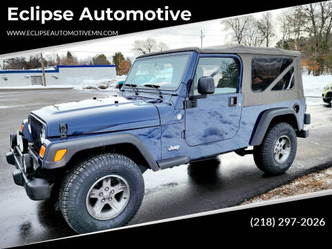 Jeep For Sale in Brainerd, MN - Eclipse Automotive