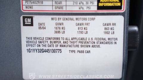 2004 Chevrolet Corvette
