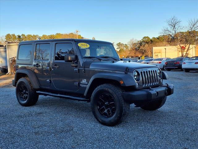 2016 Jeep Wrangler Unlimited for sale at Auto Mart in Kannapolis NC