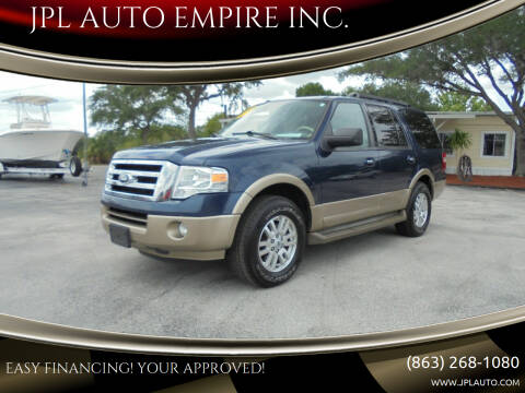 2013 Ford Expedition for sale at JPL AUTO EMPIRE INC. in Lake Alfred FL