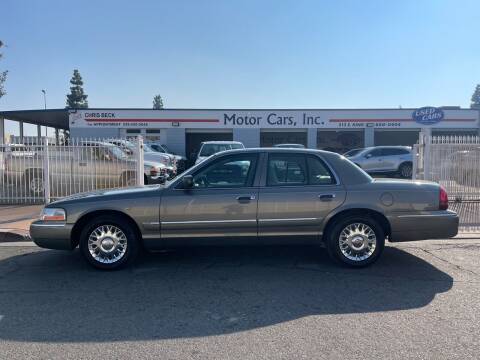2003 Mercury Grand Marquis for sale at MOTOR CARS INC in Tulare CA