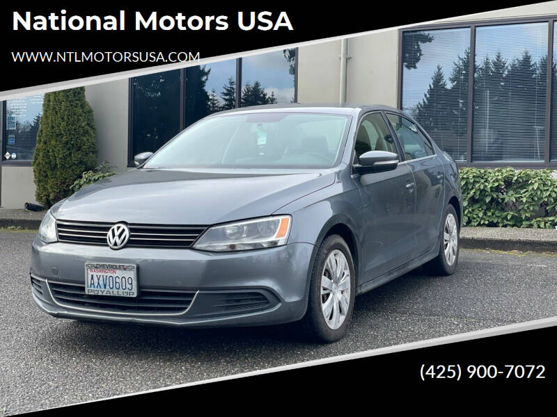 2013 Volkswagen Jetta for sale at National Motors USA in Bellevue WA