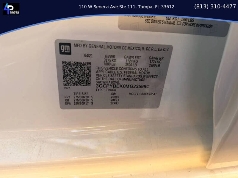 2021 Chevrolet Silverado 1500