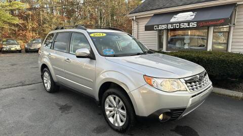 2011 Subaru Forester for sale at Clear Auto Sales in Dartmouth MA