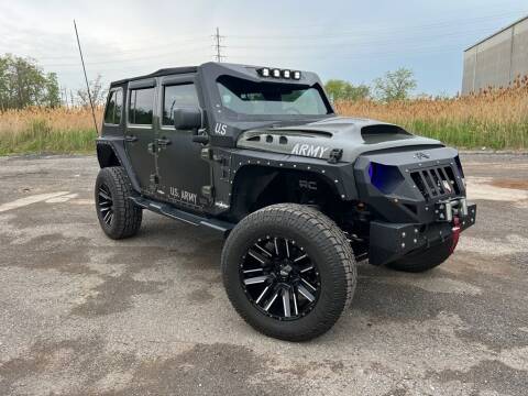 2015 Jeep Wrangler Unlimited for sale at Dams Auto LLC in Cleveland OH