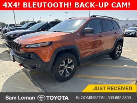 2015 Jeep Cherokee for sale at Sam Leman Mazda in Bloomington IL