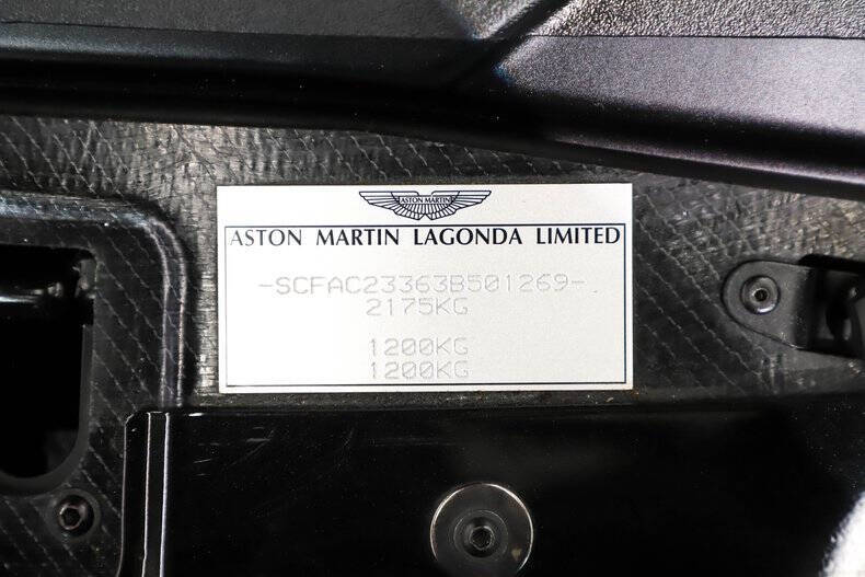 2003 Aston Martin V12 Vanquish