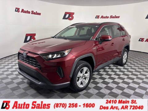 2019 Toyota RAV4 Hybrid for sale at D3 Auto Sales in Des Arc AR