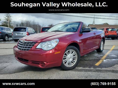 2008 Chrysler Sebring for sale at Souhegan Valley Wholesale, LLC. in Derry NH