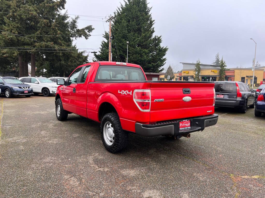 2012 Ford F-150 for sale at PLATINUM AUTO SALES INC in Lacey, WA