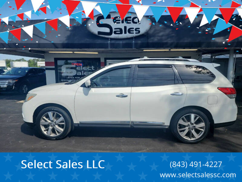 2014 Nissan Pathfinder for sale at Select Sales LLC in Little River SC
