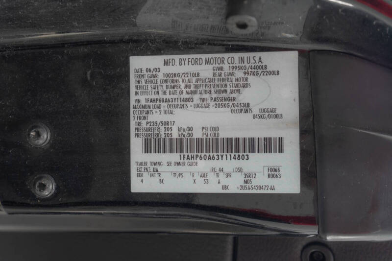 2003 Ford Thunderbird