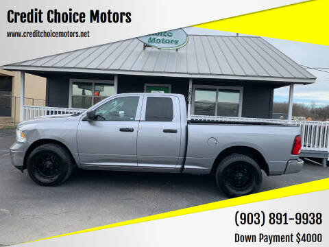 2019 RAM 1500 Classic for sale at Credit Choice Motors in Sherman TX