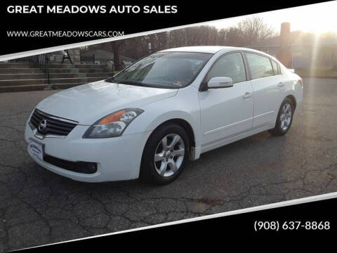 2007 Nissan Altima for sale at GREAT MEADOWS AUTO SALES in Great Meadows NJ