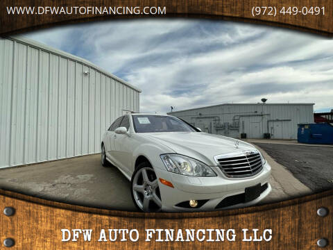 2009 Mercedes-Benz S-Class for sale at Bad Credit Call Fadi in Dallas TX