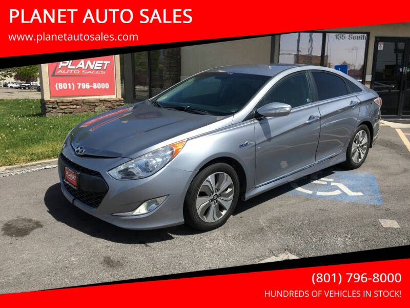 2015 Hyundai Sonata Hybrid for sale at PLANET AUTO SALES in Lindon UT