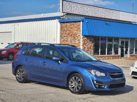 2015 Subaru Impreza for sale at Optimus Auto in Omaha NE