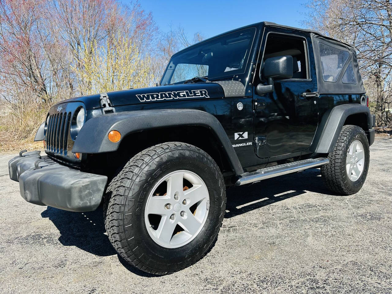 Black 2008 Jeep Wrangler X 4x4 X 2dr SUV 2