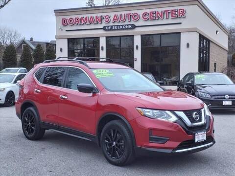 2017 Nissan Rogue for sale at DORMANS AUTO CENTER OF SEEKONK in Seekonk MA