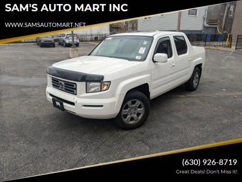 2007 Honda Ridgeline for sale at SAM'S AUTO MART INC in Chicago IL