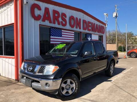 2005 Nissan Frontier for sale at Cars On Demand 2 in Pasadena TX