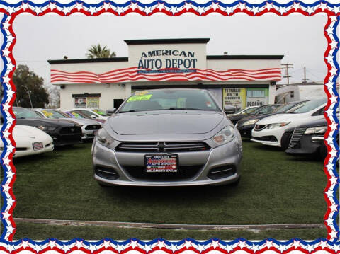 2015 Dodge Dart for sale at MERCED AUTO WORLD in Merced CA
