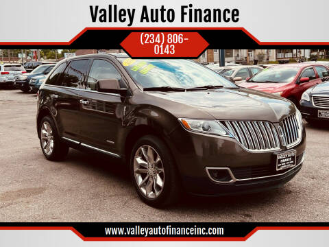 2011 Lincoln MKX for sale at Valley Auto Finance in Warren OH