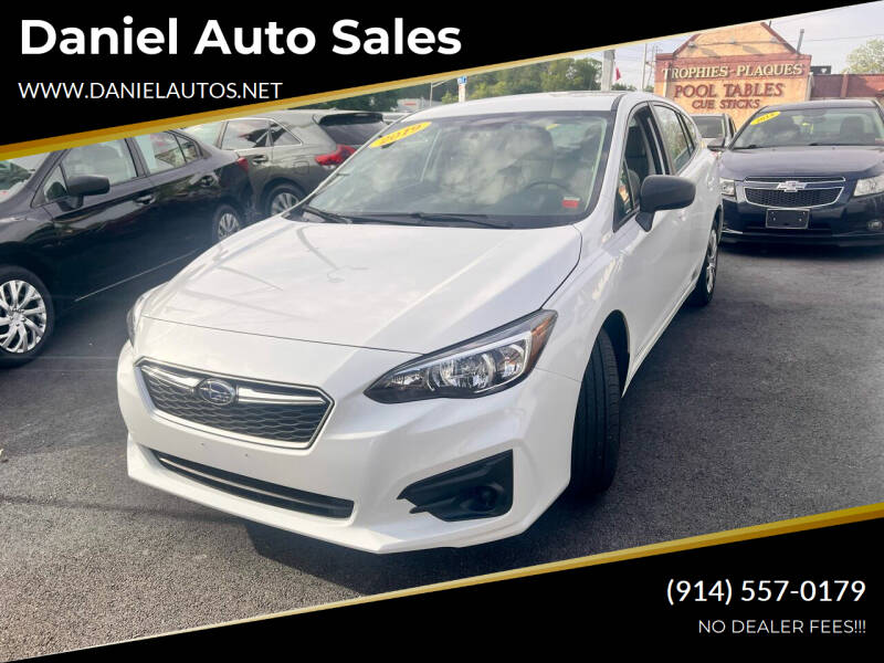 2019 Subaru Impreza for sale at Daniel Auto Sales in Yonkers NY