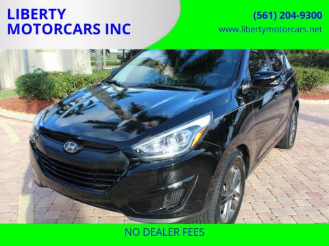 2015 Hyundai Tucson for sale at LIBERTY MOTORCARS INC in Royal Palm Beach FL