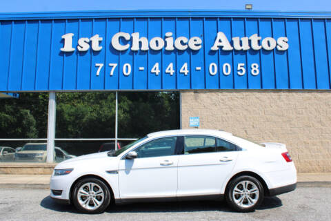 2018 Ford Taurus for sale at Southern Auto Solutions - 1st Choice Autos in Marietta GA