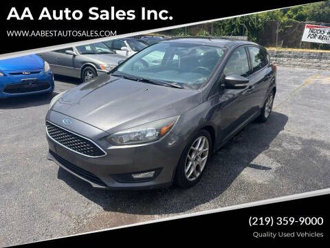 2015 Ford Focus for sale at AA Auto Sales Inc. in Gary IN