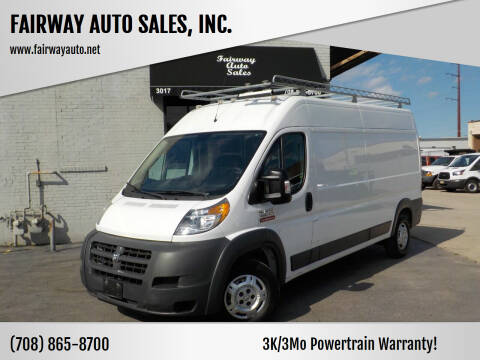 2014 RAM ProMaster for sale at FAIRWAY AUTO SALES, INC. in Melrose Park IL