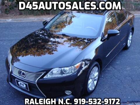 2013 Lexus ES 300h for sale at D45 Auto Brokers in Raleigh NC