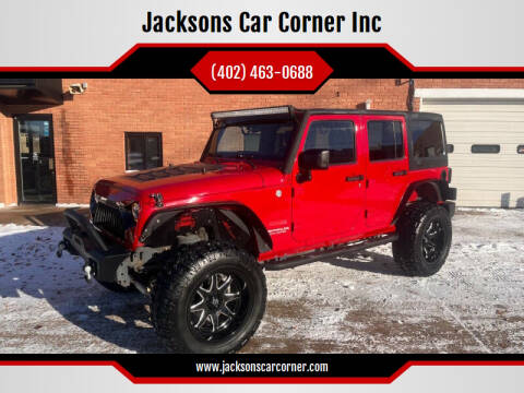 2011 Jeep Wrangler Unlimited for sale at Jacksons Car Corner Inc in Hastings NE